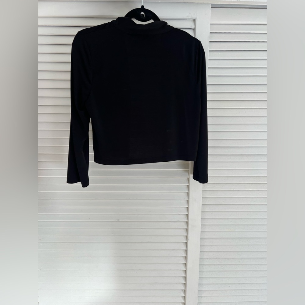 Calvin Klein LS Cardigan Shrug Black Size L